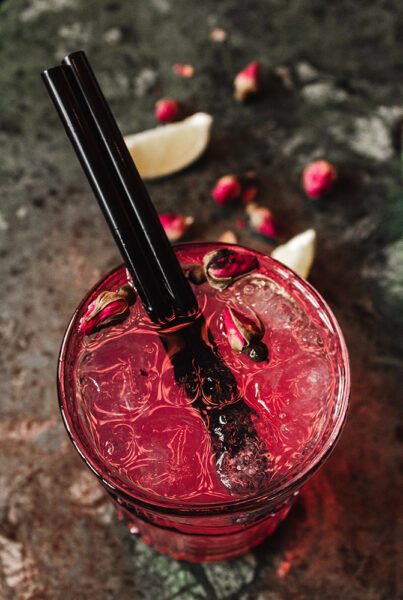 citrus cranberry cbd sparkling drink recipe